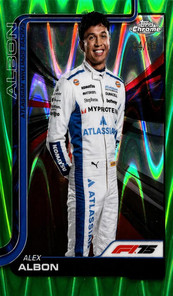 2025 Alex Albon #17
