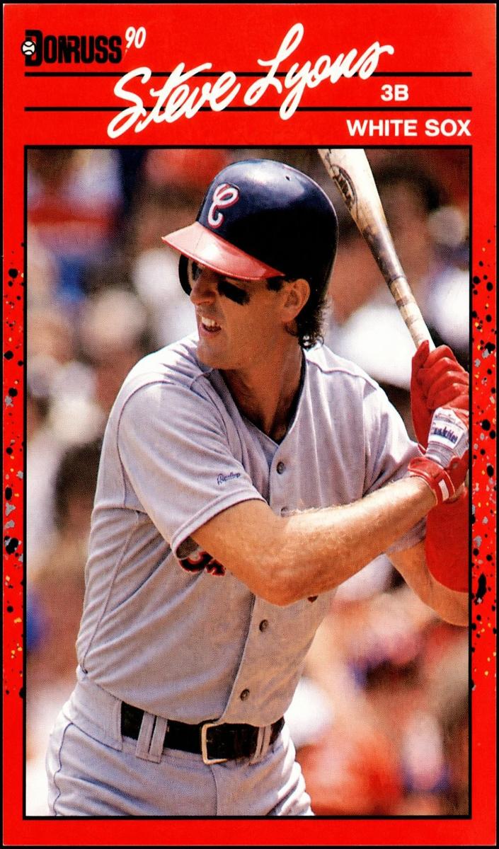 1990 Steve Lyons #651