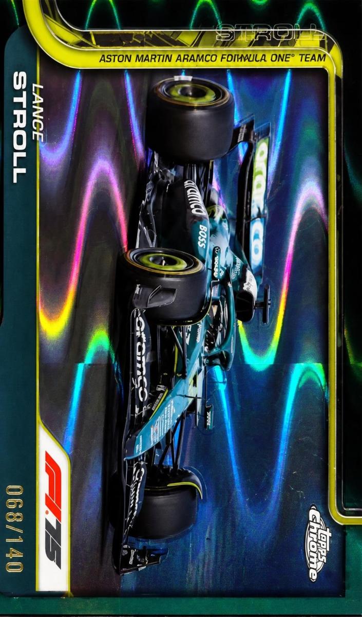 2025 Lance Stroll [Green RayWave Refractor] #82