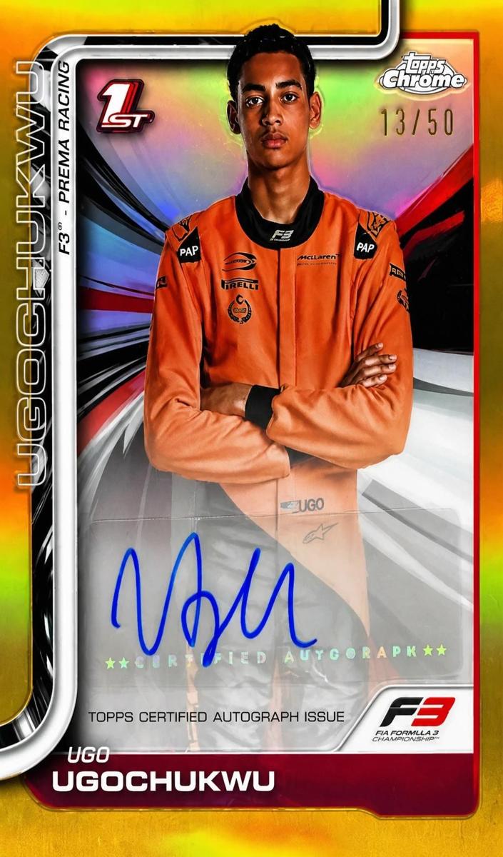 2025 Ugo Ugochukwu [Gold Refractor] #CAC-UGO