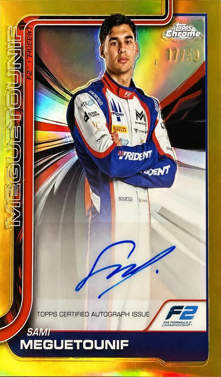 2025 Sami Meguetounif [Gold Refractor] #CAC-MEG