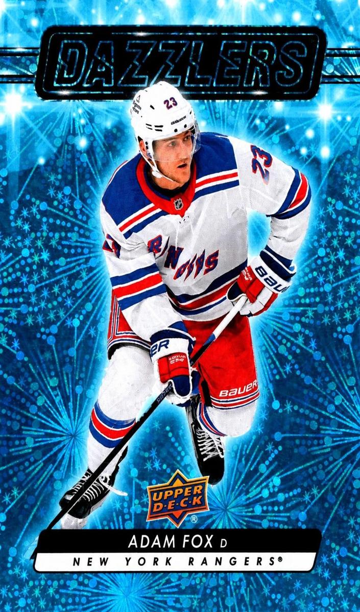 2023 Upper Deck Adam Fox [Blue] #DZ-2 card