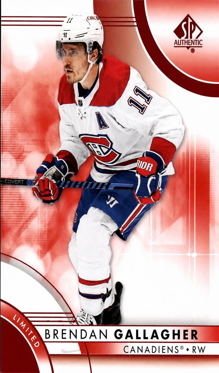 2023 Brendan Gallagher [Limited Red] #55