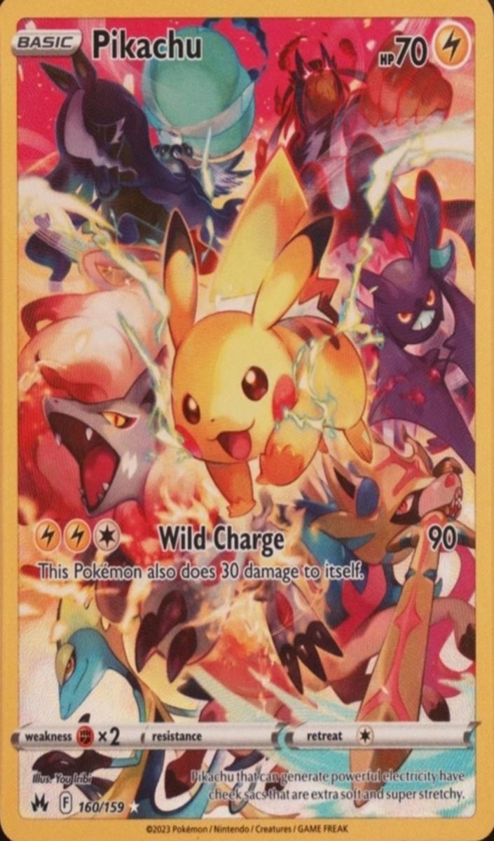 Pikachu 2023 Pokemon Crown Zenith Full Art