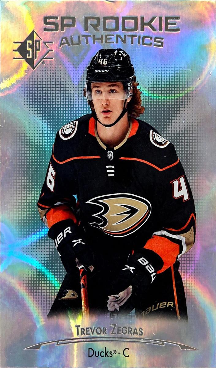2023 SP Authentic Trevor Zegras #HF-23 card