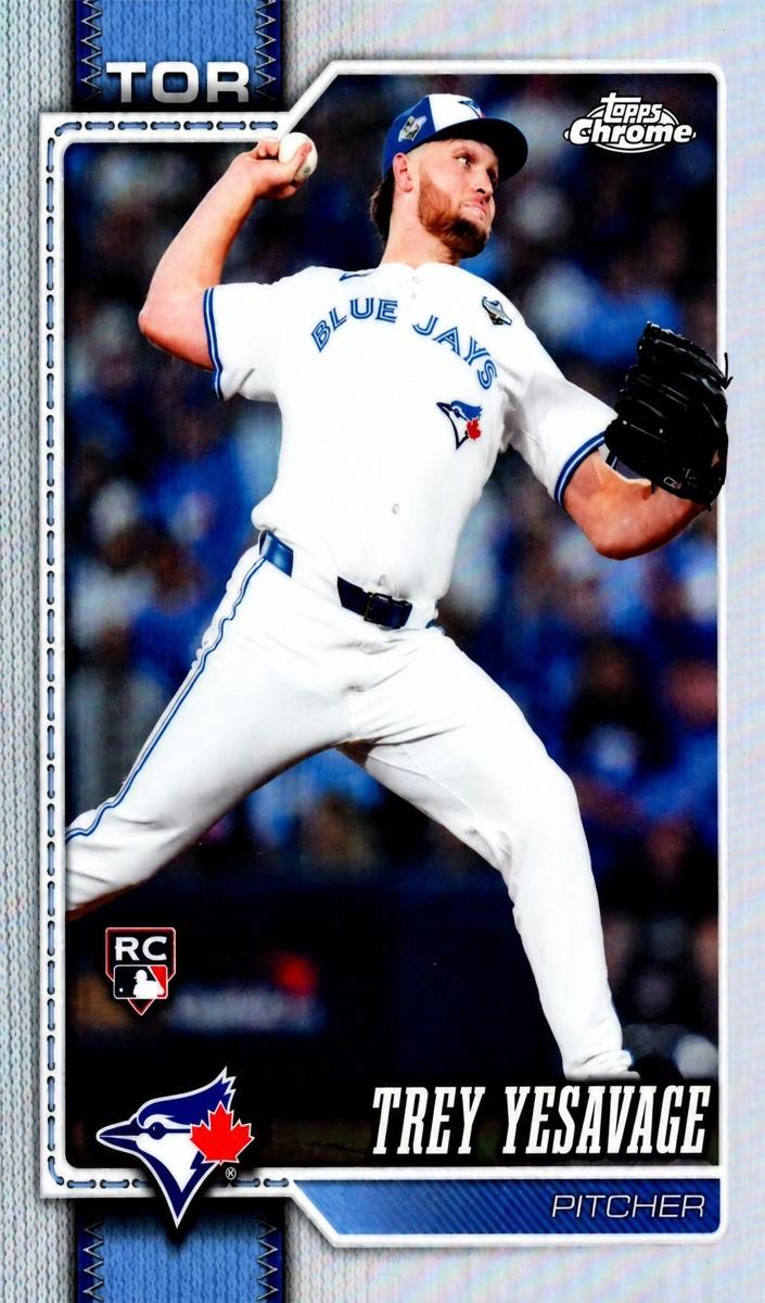 Trey Yesavage 2026 Topps Chrome Baseball card