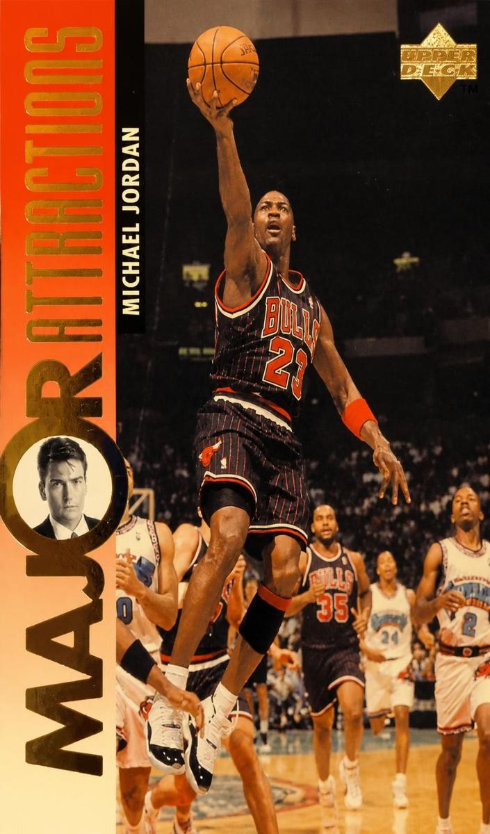 1995 Michael Jordan / Charlie Sheen #339