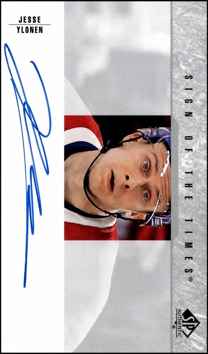 2023 SP Authentic Jesse Ylonen #SOTT1-JY card