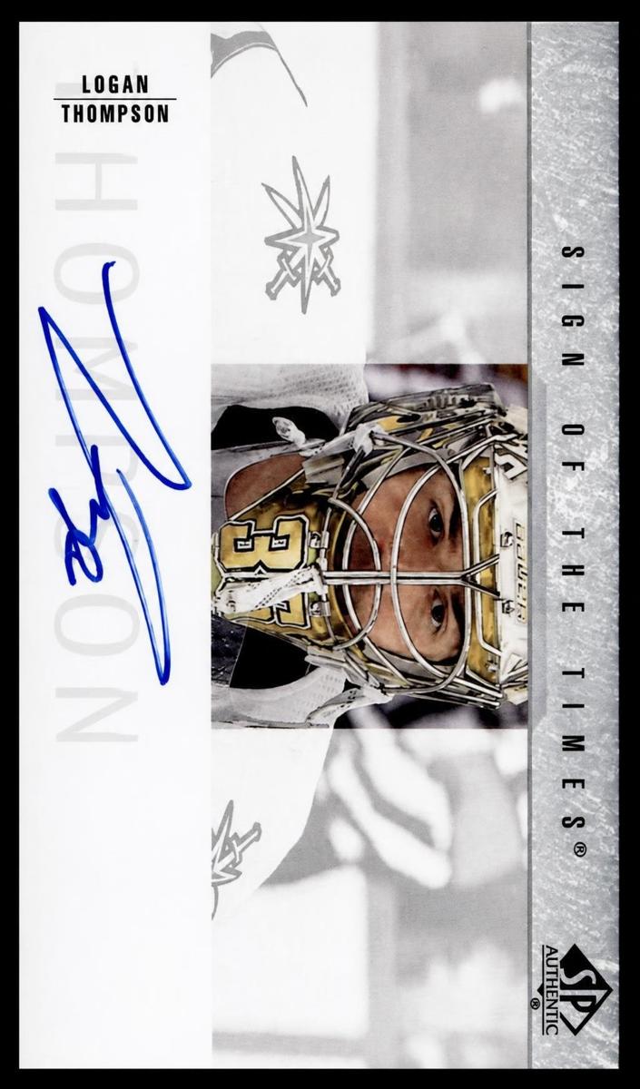2023 SP Authentic Logan Thompson #SOTT1-LT card