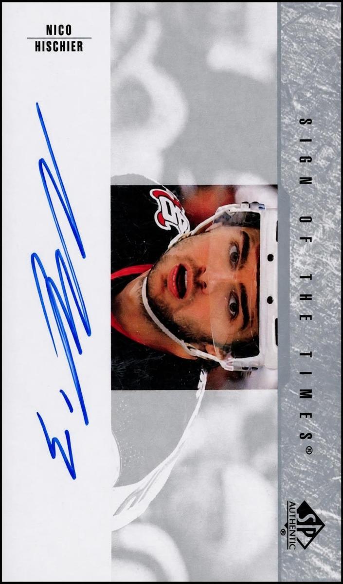 2023 Nico Hischier #SOTT1-NH