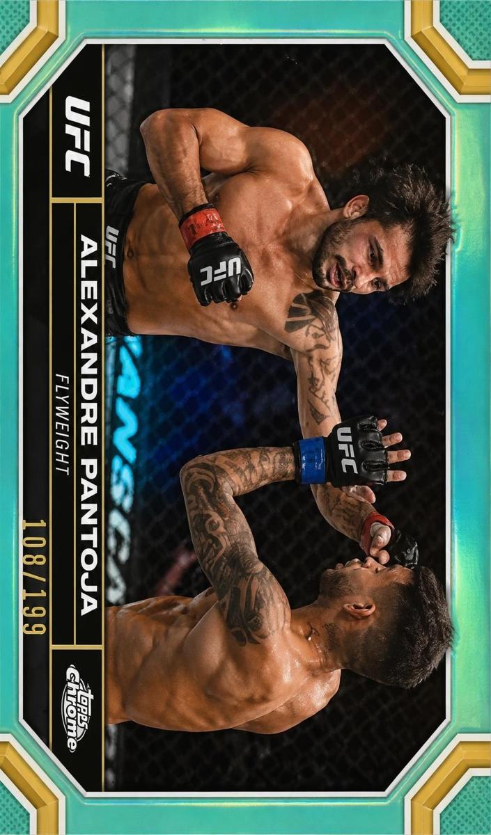 2024 Alexandre Pantoja [Aqua Refractor] #10