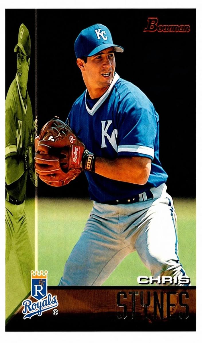1995 Bowman Chris Stynes #77 card