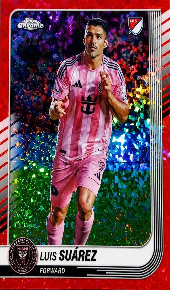 2025 Luis Suarez [Red Wave Refractor] #31