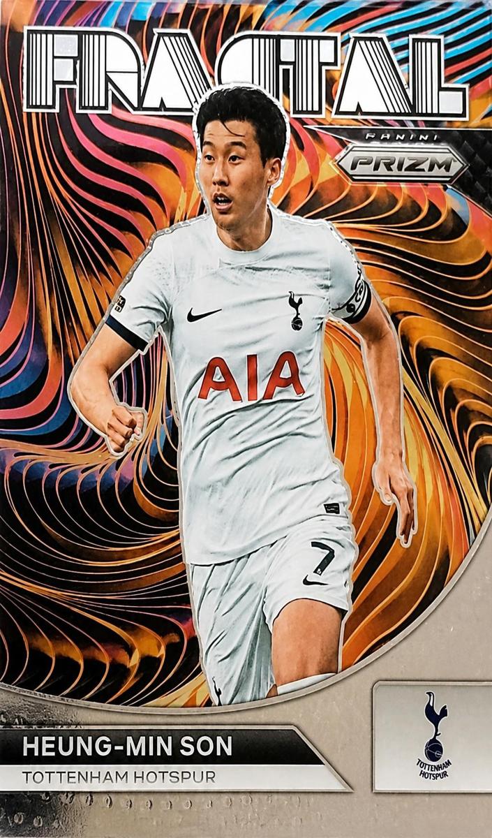 2023 Panini Prizm Premier League Heung-Min Son [Silver] #8 card