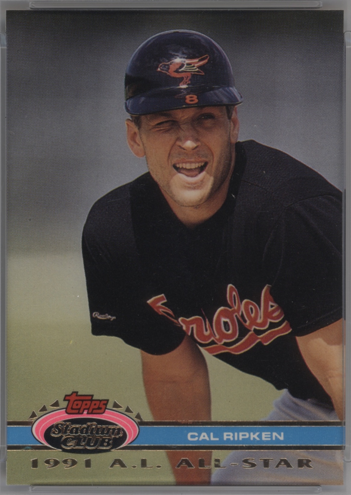 1992 Topps Stadium Club Dome Baseball Cal Ripken #154