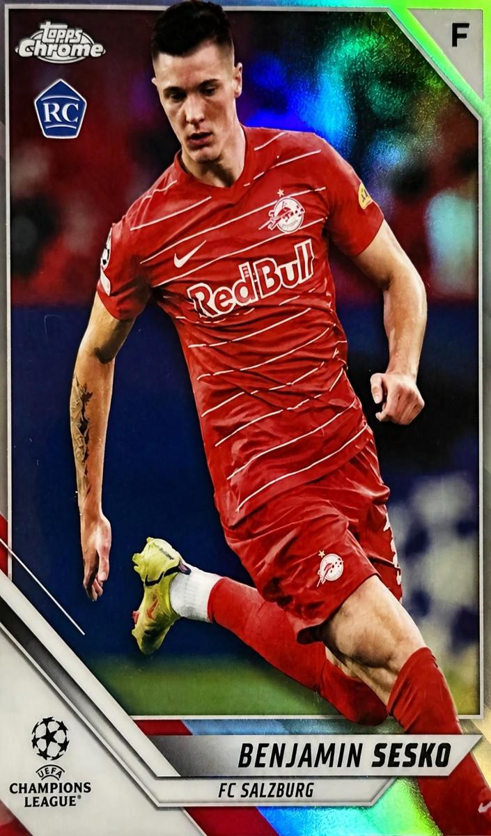 2021 Benjamin Sesko [Refractor] #187