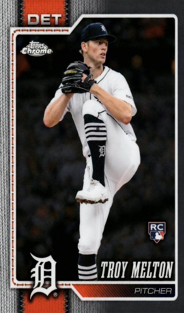 Troy Melton 2026 Topps Chrome Baseball card