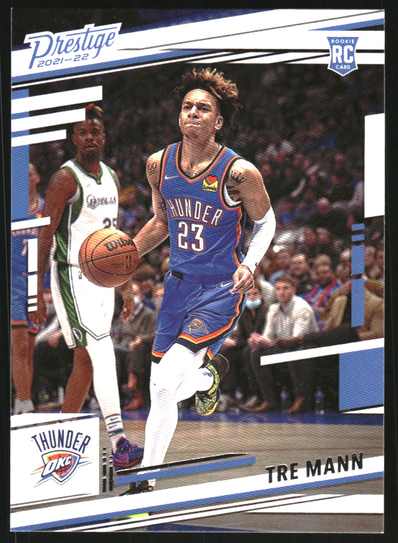 2021 Panini Chronicles Tre Mann #53 card