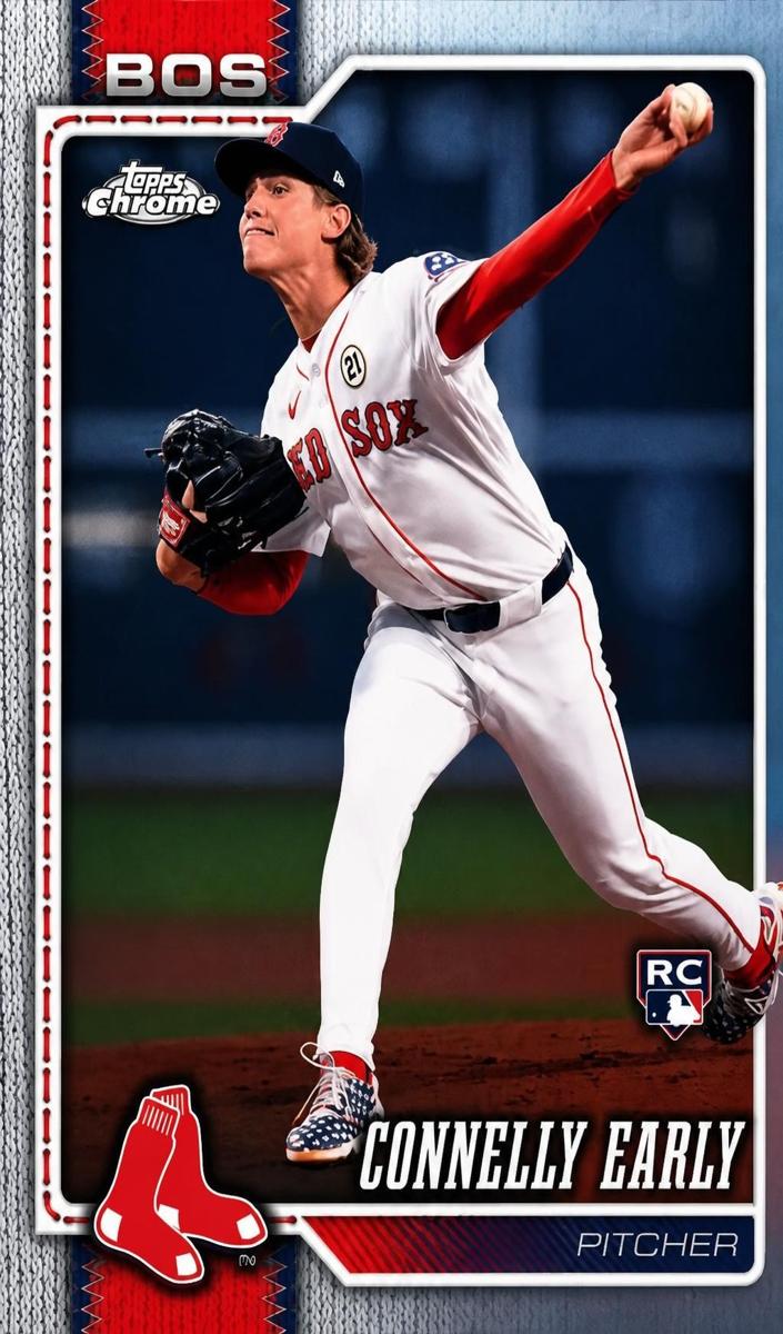 Connelly Early 2026 Topps Chrome Baseball card