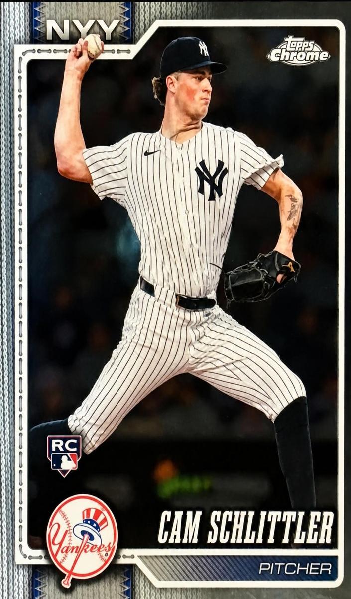 Cam Schlittler 2026 Topps Chrome Baseball card