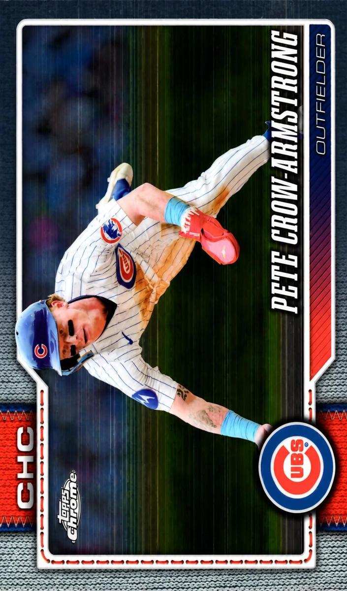 Pete Crow-Armstrong 2026 Topps Chrome Baseball card