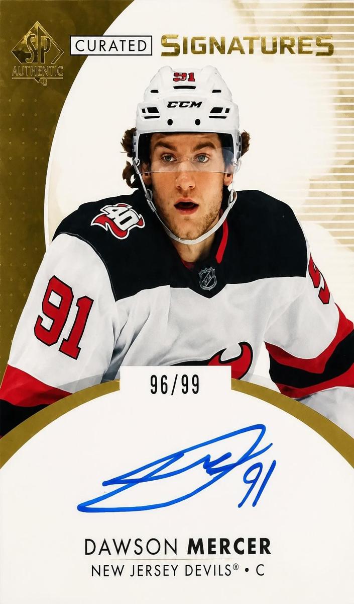 2023 SP Authentic Dawson Mercer #SPC-DM card