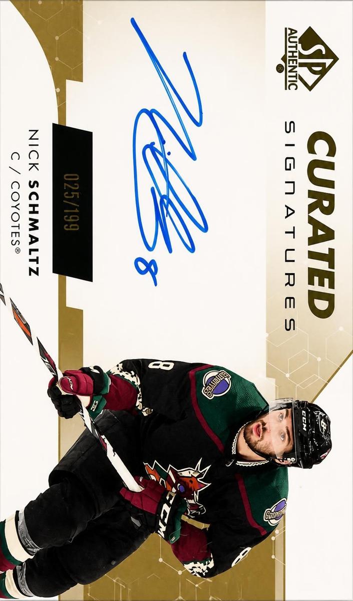 2022 SP Authentic Nick Schmaltz #SPC-NS card