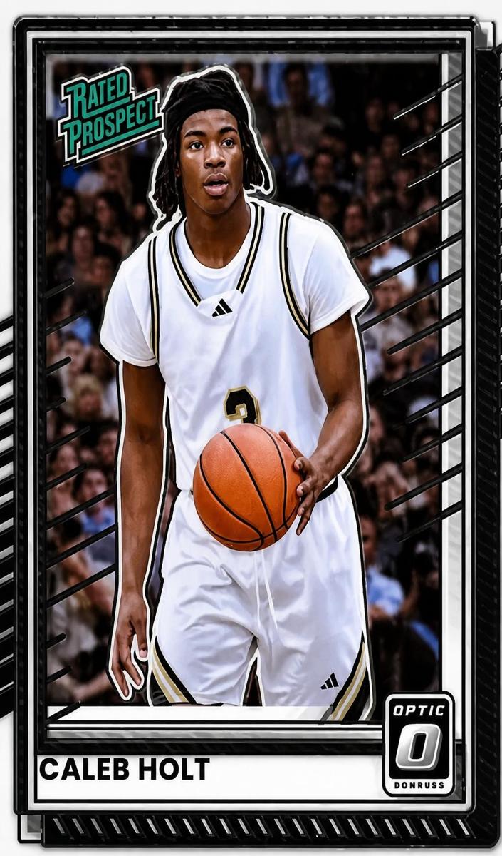 Caleb Holt 2025-26 Donruss Basketball card