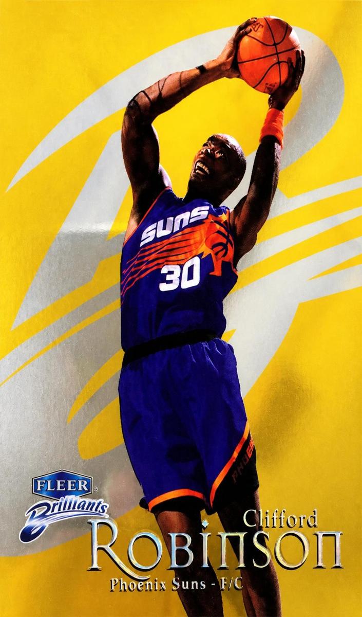 1998 Fleer Brilliants Clifford Robinson [Gold] #62 card