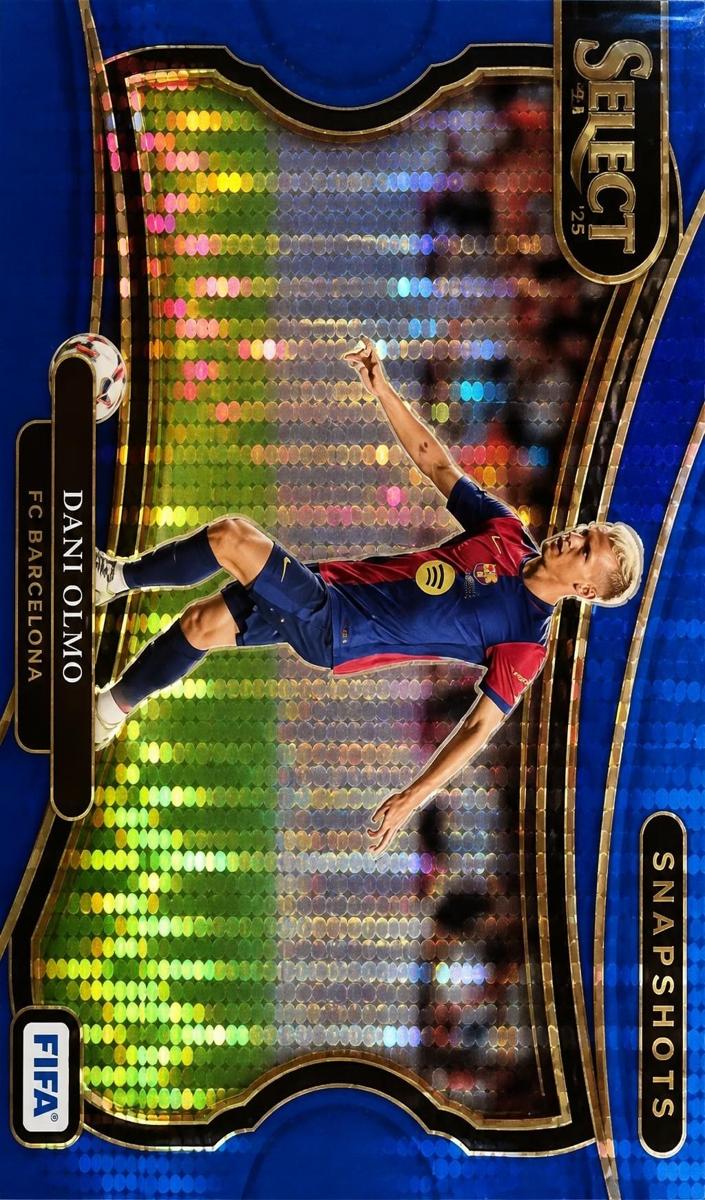 2024 Panini Select FIFA Dani Olmo [Red Wave] #23 card