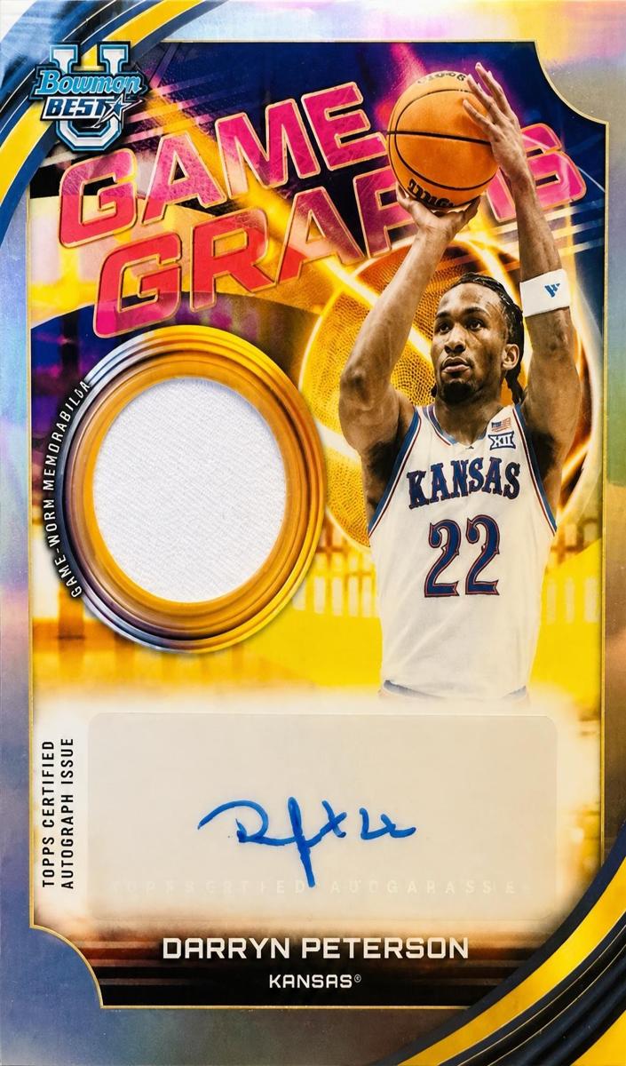 2025 Darryn Peterson #GG-DP