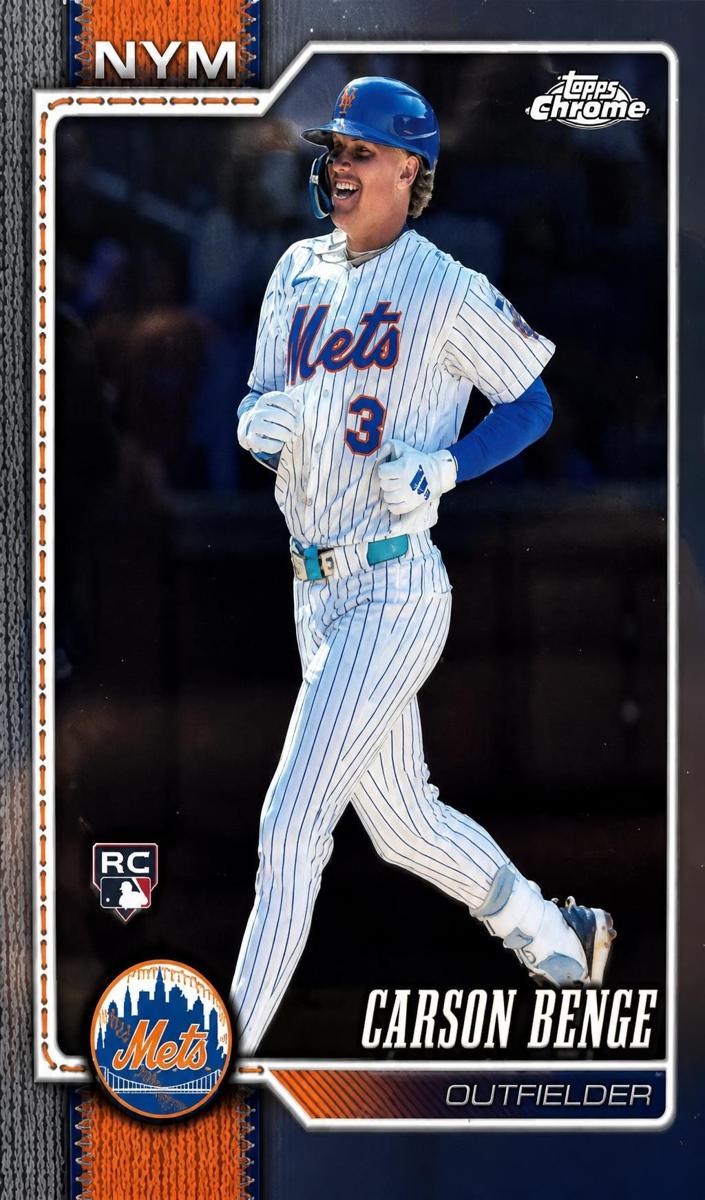 Carson Benge 2026 Topps Chrome Baseball card