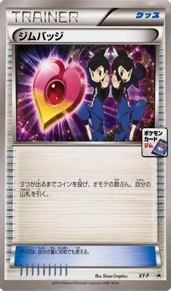2015 Gym Badge Tate & Liza #XY-P