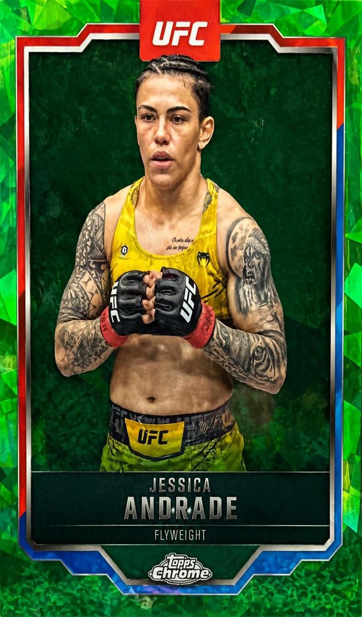 2025 Jessica Andrade [Blue Wave Refractor] #119