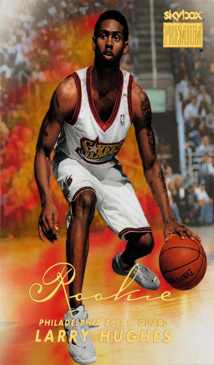 1998 Skybox Premium Larry Hughes #239 card