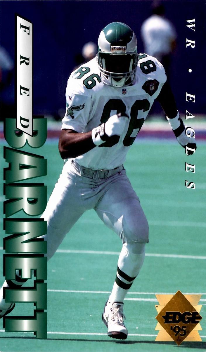 1995 Fred Barnett [Gold Logo] #153