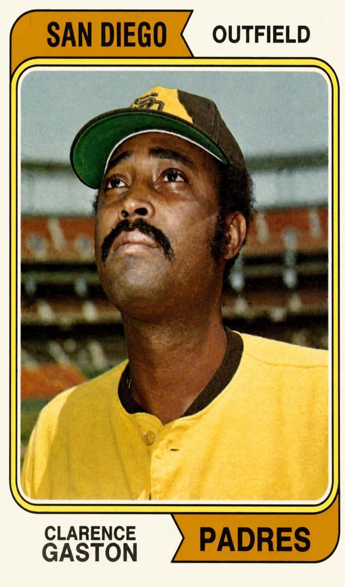 1974 Clarence Gaston #364