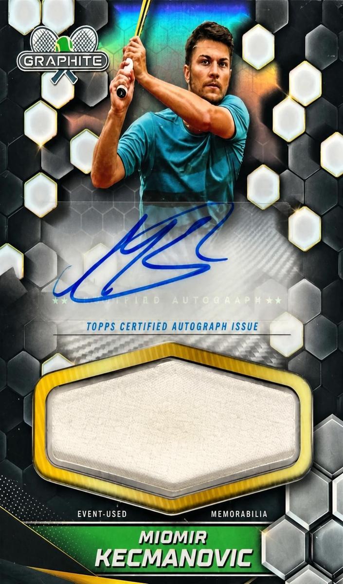 2024 Topps Graphite Miomir Kecmanovic #GSR-MKC card