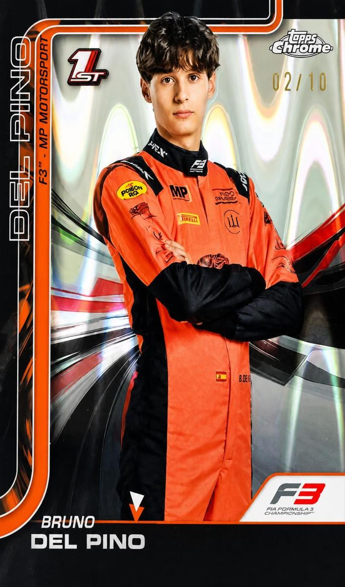 2025 Bruno del Pino [Black RayWave Refractor] #50