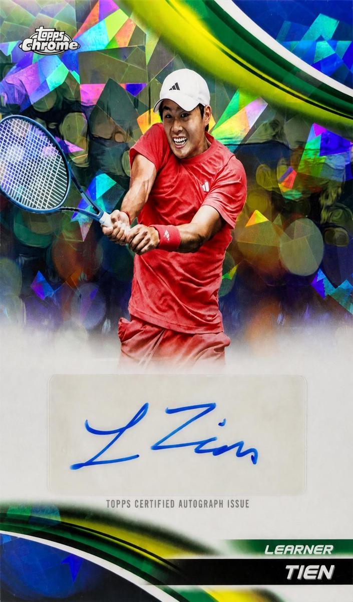 2025 Topps Chrome Sapphire Learner Tien #CA-LTN card
