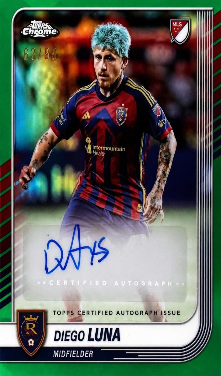 2025 Diego Luna [Green Refractor] #CA-DL