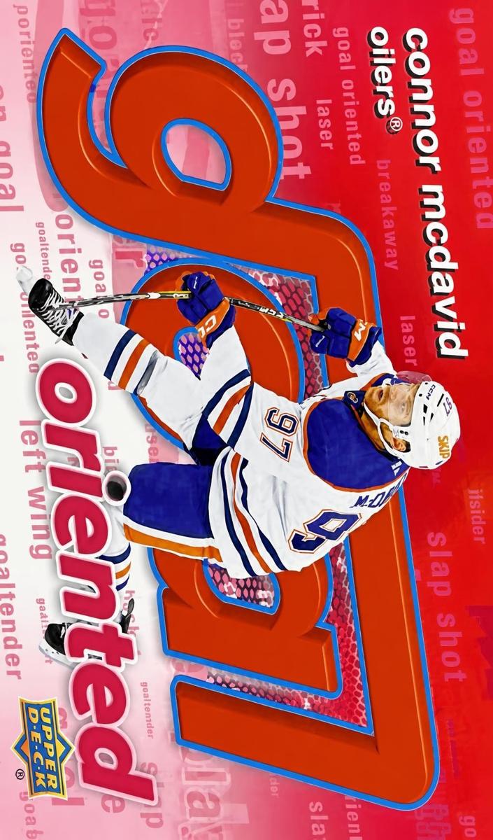 2025 Upper Deck Connor McDavid [Red] #GO-11 card