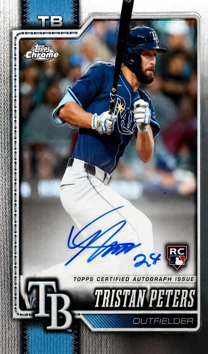 Tristan Peters 2026 Topps Chrome Baseball card