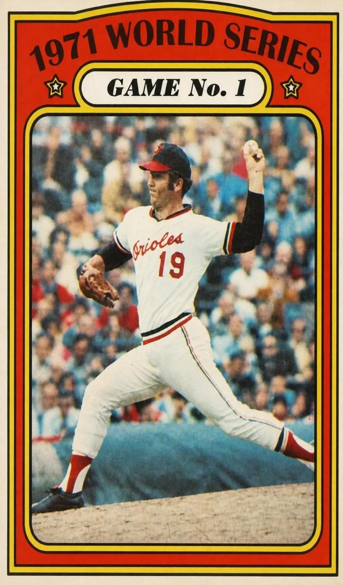 1972 World Series Game 1 #223