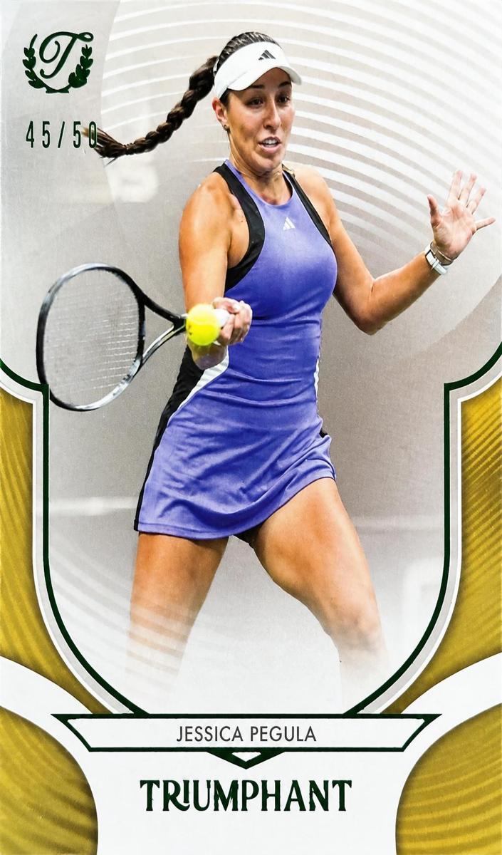 2025 Jessica Pegula [Trophy Gold Foil] #23