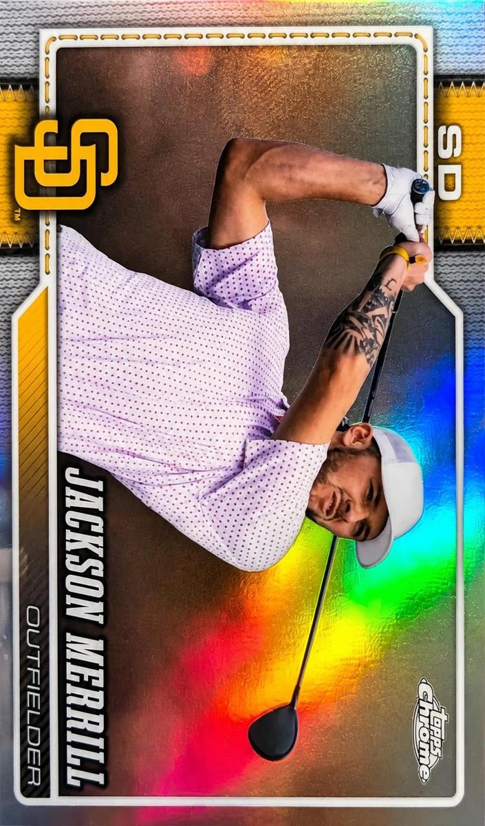 Jackson Merrill 2026 Topps Chrome Baseball card