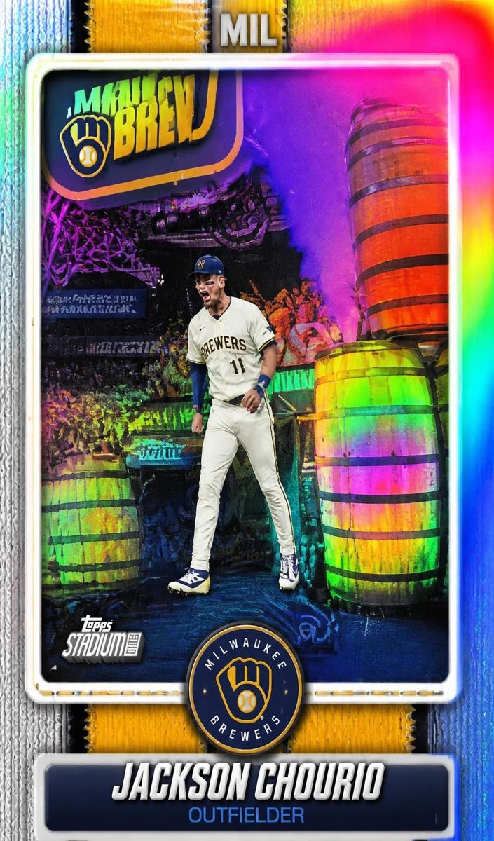 Jackson Chourio 2026 Topps Chrome Baseball card