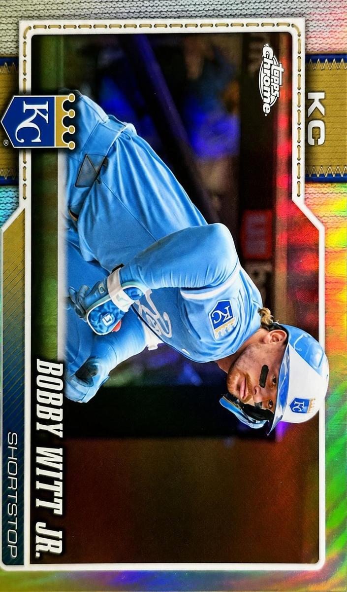 Bobby Witt Jr. 2026 Topps Chrome Baseball card