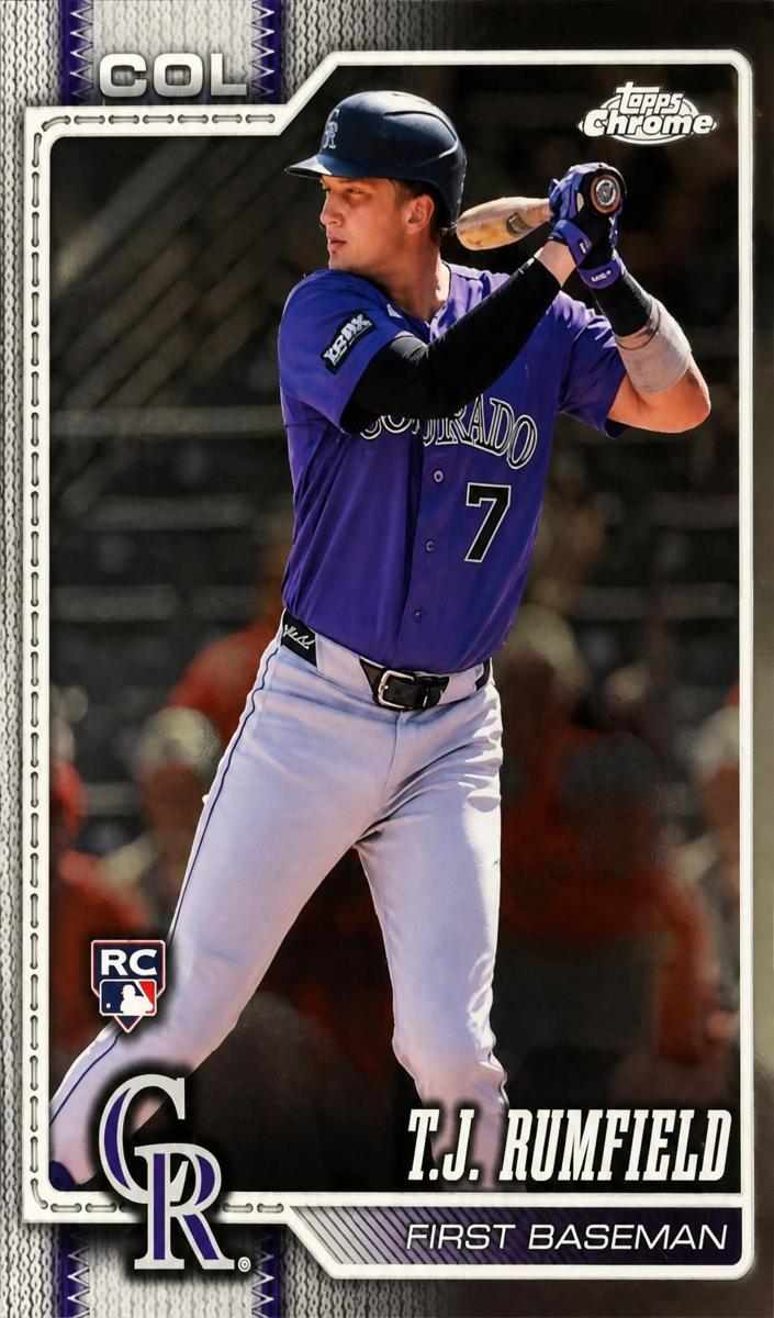 T.J. Rumfield 2026 Topps Chrome Baseball card
