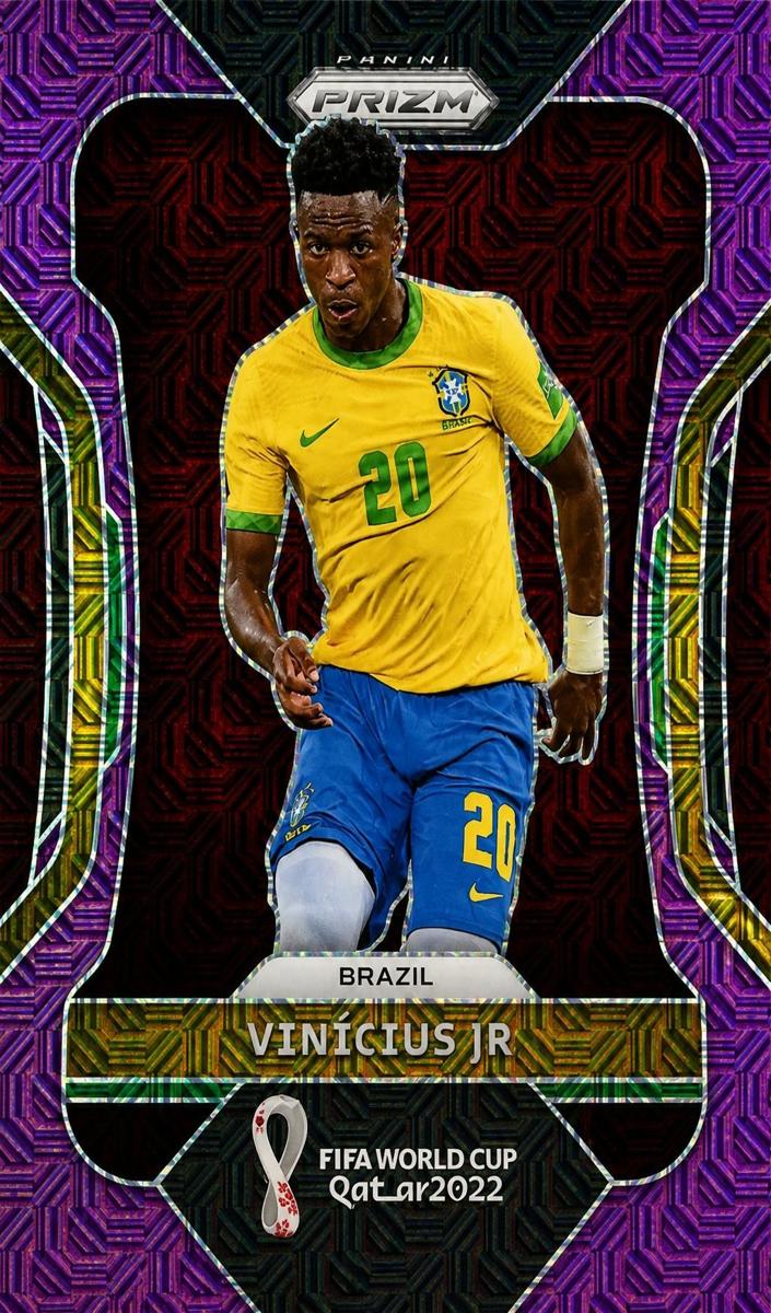 2022 Vinicius Jr. [Prizms Purple Mojo] #36